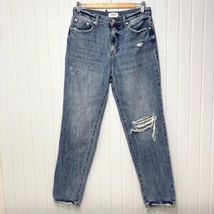 Pistola Blue Distressed Boyfriend Jeans Size 28 Style#P6626KEE-ATD